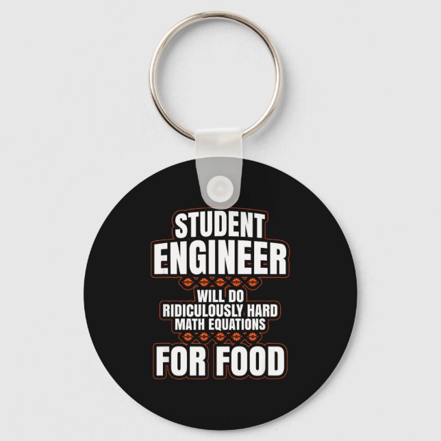 Llavero Funny Engineer Engineering College Student S  (Anverso)