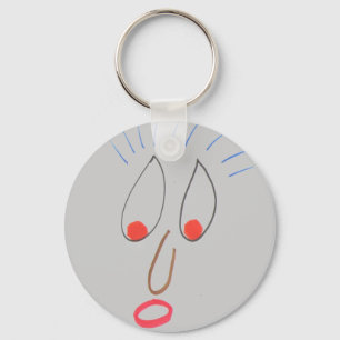 Llavero Funny Faces Keychain