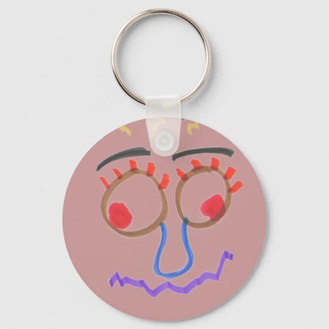 Llavero Funny Faces Keychain (Anverso)