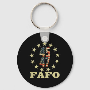 Llavero Funny Fafo Trump Foto