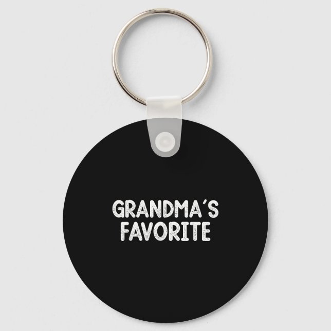 Llavero Funny Family Humor Grandparent Granhild Grandma's  (Anverso)