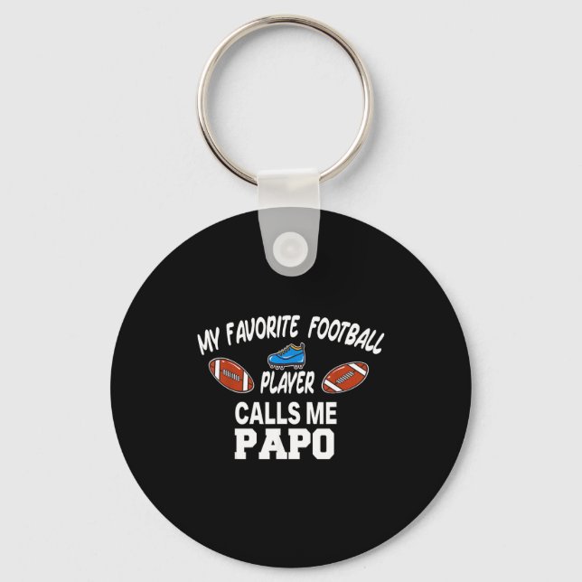 Llavero Funny Football Dad Pride Pa Fan Srts Family  (Anverso)
