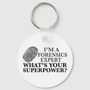 Llavero Funny Forensicate Expert