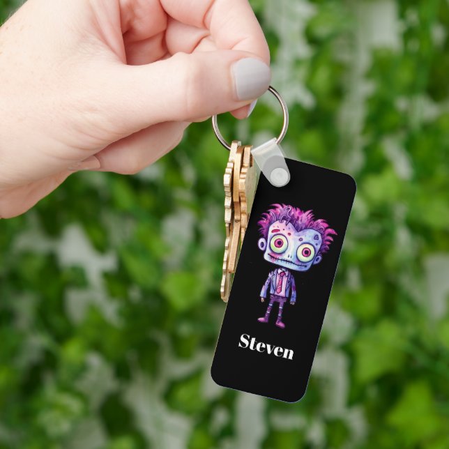 Llavero Funny Frankenstein Monster Halloween Fun (Mano)