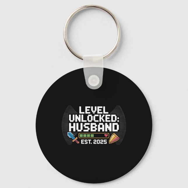 Llavero Funny Gamer Boda Engagement Gift Tee (Anverso)