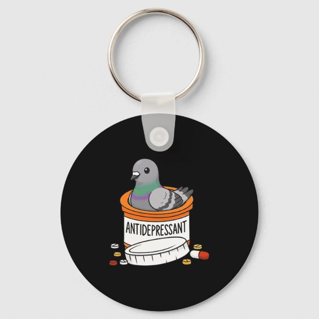 Llavero Funny Geon Anti Depressant Zoo Boys Girls Premium  (Anverso)