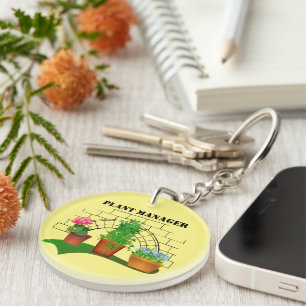 Llavero Funny Gestor de Planta de Flores Potables Personal