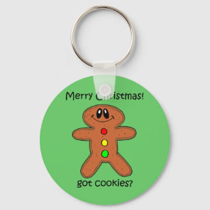 Llavero Funny gingerbread man Christmas