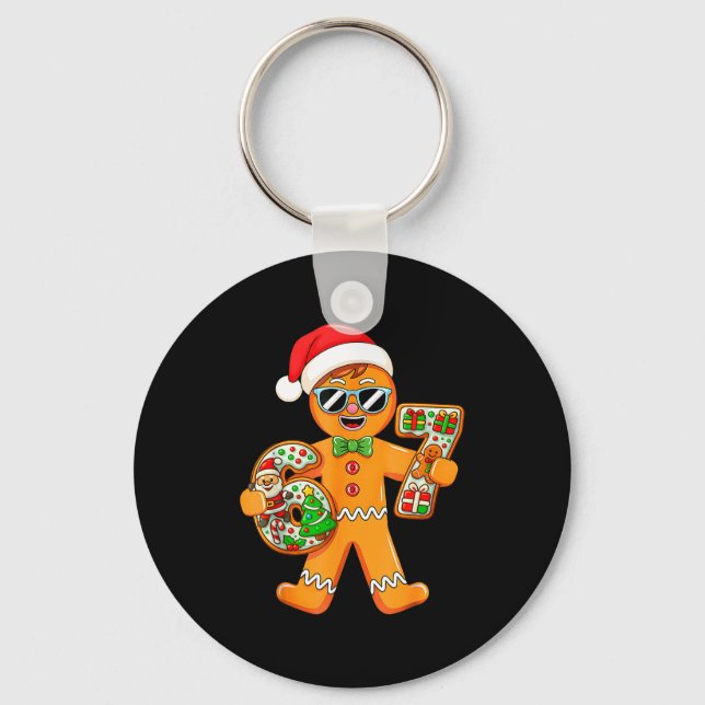 Llavero Funny Gingerbread Six Seven 67 Gingerbread Man Xma (Anverso)