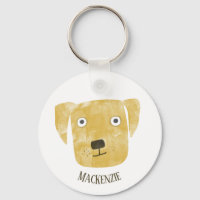 Funny Golden Labrador Recuperever Dog Nombre perso