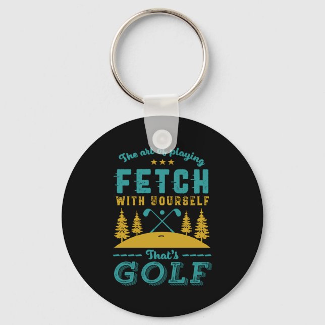 Llavero Funny Golf Player Quote Golfers Love Golfing Srt  (Anverso)