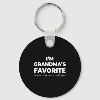 Llavero Funny Grandma's Favorite Shirt I'm Grandma's Favor