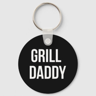 Llavero Funny Grill Daddy Bbq y fumar para el día del padr