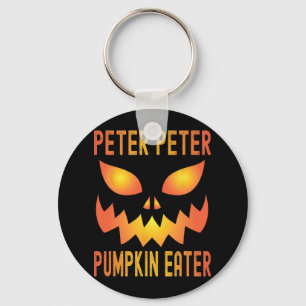 Llavero Funny Halloween coincidiendo disfraz Peter Pumpkin