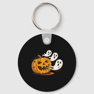 Llavero Funny Halloween Cute Calabaza Spooky Gamer Comer G