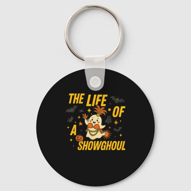 Llavero Funny Halloween Showghoul Ghost Costume Fiesta Des (Anverso)