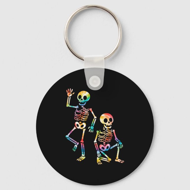 Llavero Funny Halloween Trump Skeleton (Anverso)