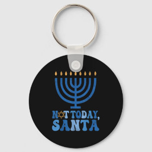 Llavero Funny Hanukkah No Hoy Santa Menorah Chanukah Je