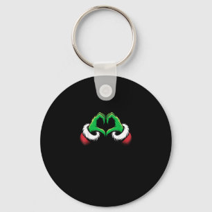 Llavero Funny Heart Hands Navidades