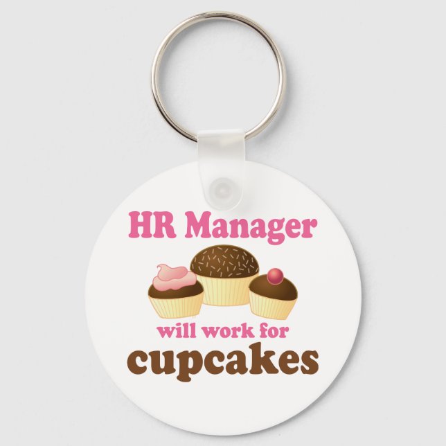 Llavero Funny HR Manager (Anverso)