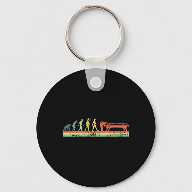 Llavero Funny Human Billiards Evolution 8 Ll Pool Player (Anverso)