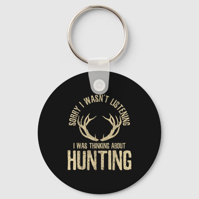 Llavero Funny Hunting Quote Saying Deer Venison Elk Hunter (Anverso)