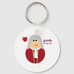 Llavero Funny Isaac Newton Keychain