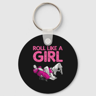 Llavero Funny Jiu Jitsu Arte Para Mujeres Chicas Niños Bra