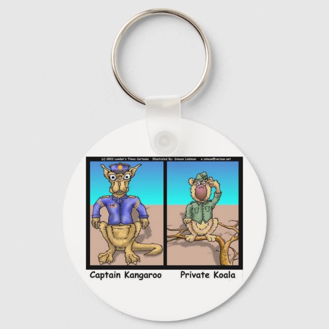 Llavero Funny Kangaroos y Koala Funny Personalizados Regal (Anverso)