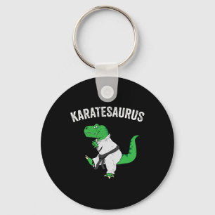 Llavero Funny Karate T Rex Dinosaur Cuta Artes Marciales D