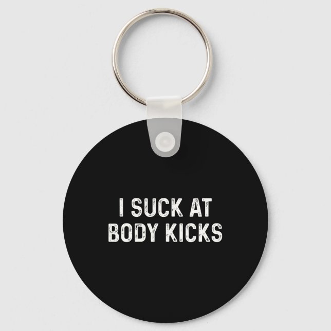 Llavero Funny Kickboxing Muay Thai Body Kicks  (Anverso)
