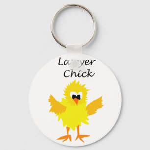 Llavero Funny Lawyer Chick Art Design