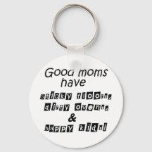 Funny mamá cita regalos con cadenas de humor para