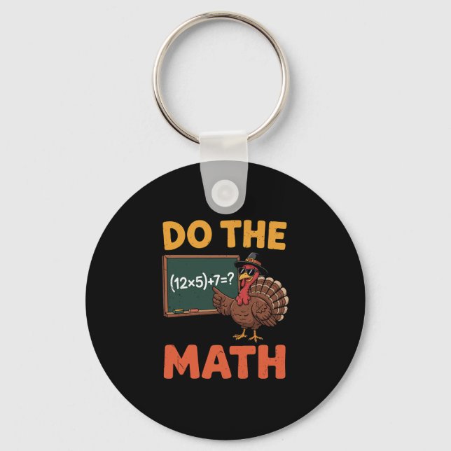 Llavero Funny Math Teacher Thanksgiving 67 Meme Do The Mat (Anverso)