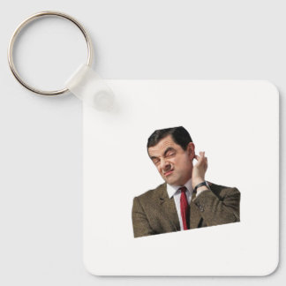 Llavero Funny Mr. Bean Confused Meme Keychain - Humorous G