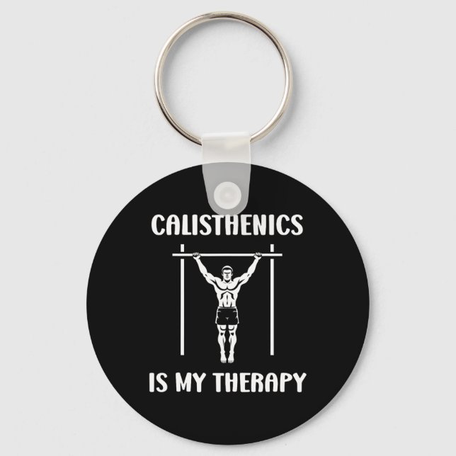 Llavero Funny Muscu Streetworkout Sport Workout Simple Cal (Anverso)