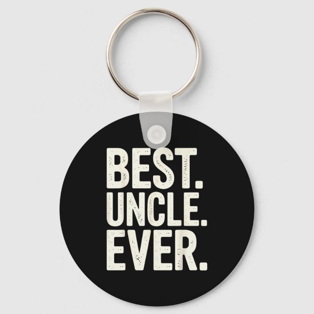 Llavero Funny New Uncle Art For Uncle Men From Nephew Niec (Anverso)