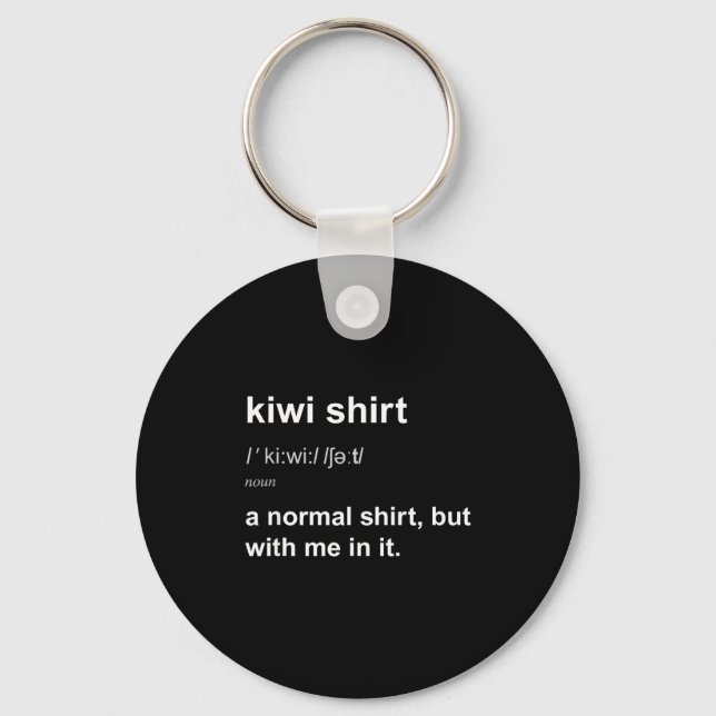 Llavero Funny New Zealand For Men Women Kiwi Gift Humour  (Anverso)