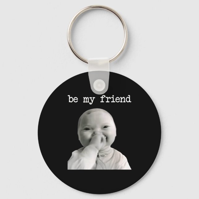 Llavero Funny Niche Baby Gen Z Meme Ai Viral Giggling Ai L (Anverso)