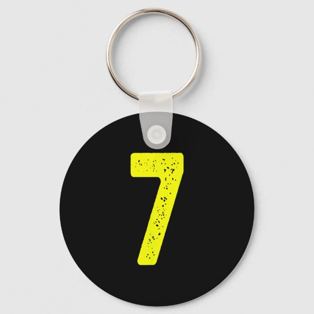 Llavero Funny Number 7 67 Meme Costume Matching Group Hall (Anverso)