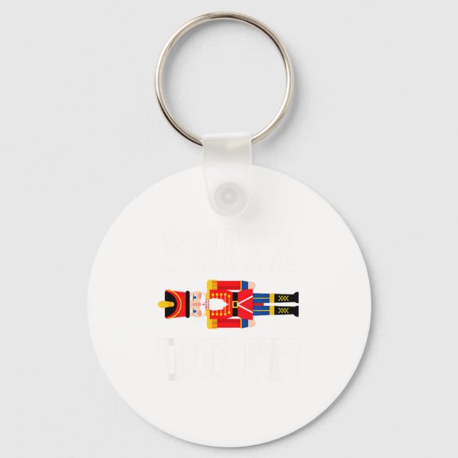 Llavero Funny Nutcracker Fritz Did It Clara Christmas Ball (Anverso)