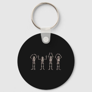 Llavero Funny O-h-i-o Skeleton Lover Ohio Halloween