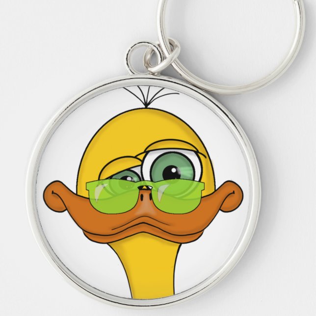 Llavero Funny Odd Duck Personalizado (Frente)
