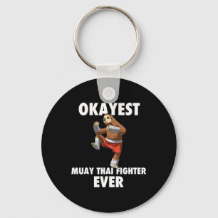 Llavero Funny Okayest Sloth Fighter - Muay Thai