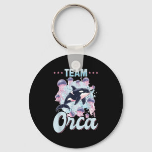 Llavero Funny Orca Animal Team Orca