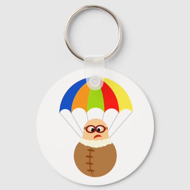 Llavero Funny Parachute Keychain (Anverso)
