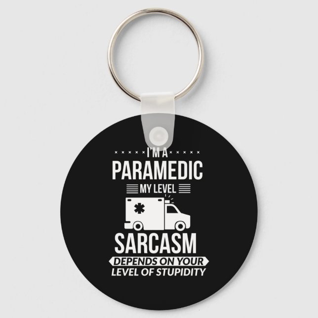 Llavero Funny Paramedic Emt Gift  (Anverso)