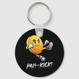 Llavero Funny Pastel Pan Karate Niños Chicas Comida Amor