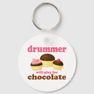 Llavero Funny Percussion Drummer