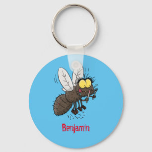 Llavero Funny personalizado de insectos de herradura